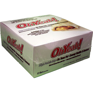 ISS OhYeah! Creamy Vanilla & Caramel - 12 Bars