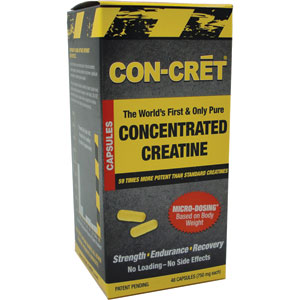 Con-Cret Concentrated Creatine 48 Capsules