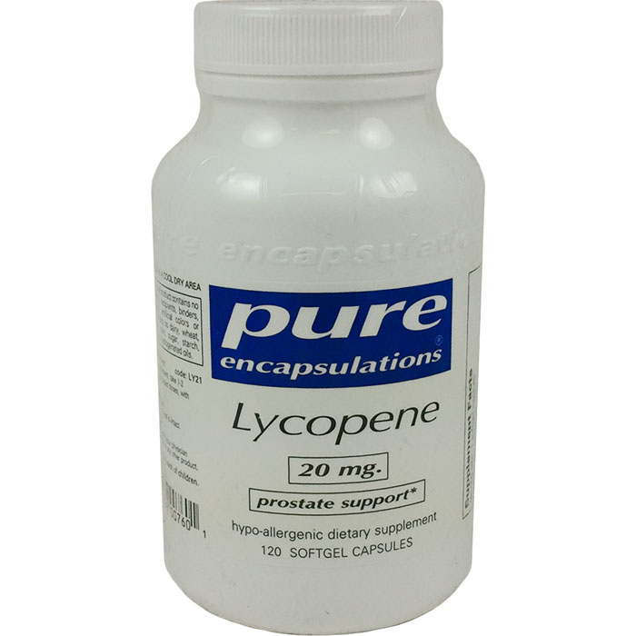 Pure Encapsulations Lycopene 20 mg 120 Softgels