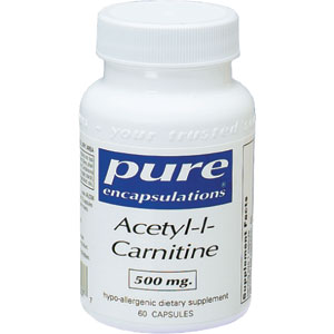 Pure Encapsulations Acetyl-l-Carnitine 60 Capsules