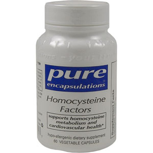 Pure Encapsulations Homocysteine Factors 60 Capsules
