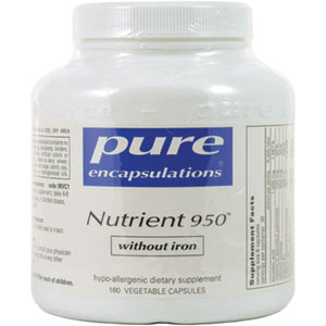 Pure Encapsulations Nutrient 950 Without Iron Multivitamin Capsules
