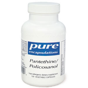 Pure Encapsulations Pantethine / Policosanol Capsules