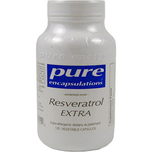 Pure Encapsulations Resveratrol Extra 120 Capsules