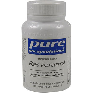 Pure Encapsulations Resveratrol 120 Capsules