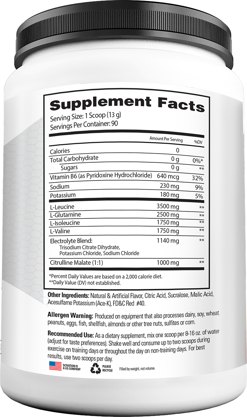 Scivation Xtend IntraWorkout Blood Orange 1260 gm 90 Servings