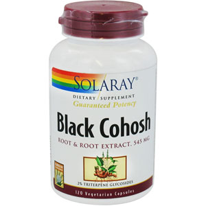 Solaray Black Cohosh Root Extract 120 Capsules