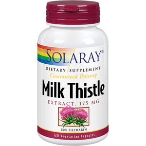 Solaray Milk Thistle Extract 120 Capsules