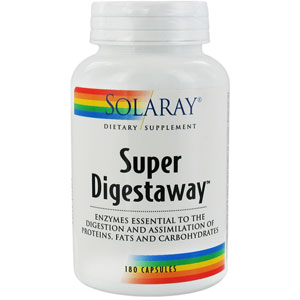 Solaray Super Digestaway 180 Capsules
