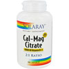 Solaray Cal-Mag Citrate With Vitamin D-3 2:1 Ratio 1000 IU - 180 Capsules