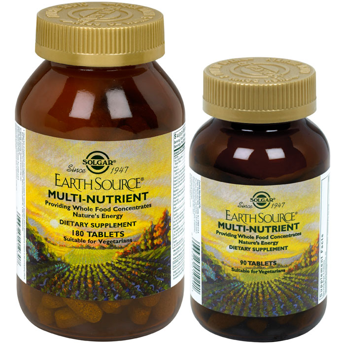 Solgar Earth Source MultiNutrient Tablets