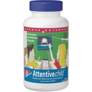Source Naturals Attentive Child Wafers