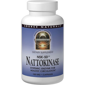 Source Naturals Nattokinase 36 mg 90 Softgels