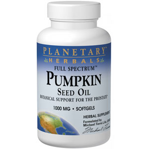 Planetary Herbals Pumpkin Seed Oil Full Spectrum 90 Softgels