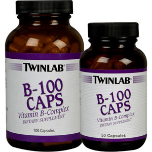 Twinlab B-100 Caps Vitamin B Complex