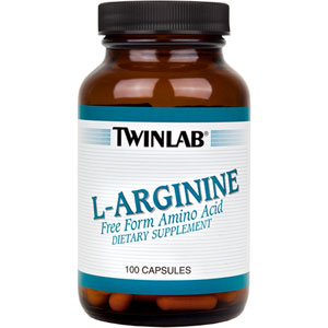 Twinlab L-Arginine 500 mg 100 Capsules
