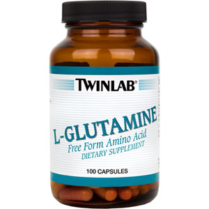 Twinlab L-Glutamine 500 mg 100 Capsules