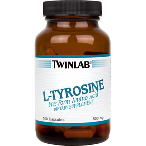 Twinlab L-Tyrosine 500 mg 100 Capsules