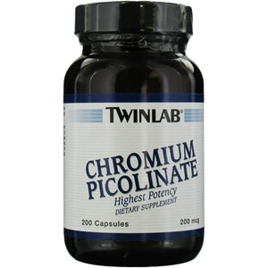 Twinlab Chromium Picolinate 200 Capsules