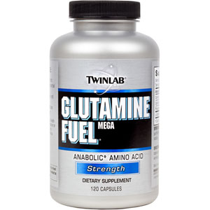 Twinlab Mega Glutamine Fuel 120 Caps