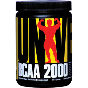 Universal Nutrition BCAA 2000 120 Capsules