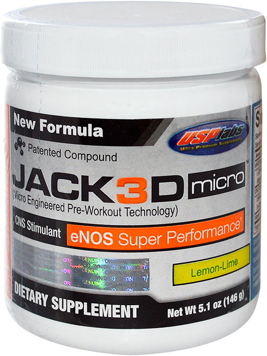 USP Labs JACK3D Micro Fruit Punch 146 gm 40 Servings