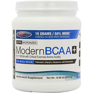 USP Labs Modern BCAA+ Blue Raspberry 535.5 gm - 30 Servings