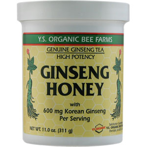 YS Organic Bee Farms Korean Ginseng In Honey 18600 mg 11 oz