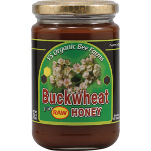 YS Organic Bee Farms Buckwheat Pure Raw Honey 13.5 oz